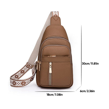 Casual Zipper Fanny Pack