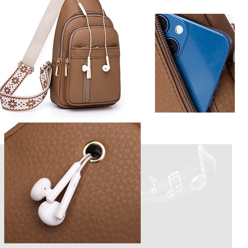Casual Zipper Fanny Pack