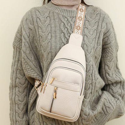 Casual Zipper Fanny Pack